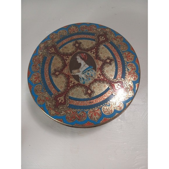 Vintage tin lot Hostess Cake Continental Baking, Thorne, Atlantic Can Co, Jasper - Picture 2 of 10